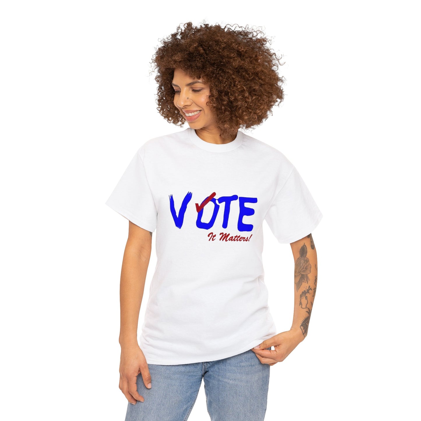 Vote 2024 Heavy Cotton Tee