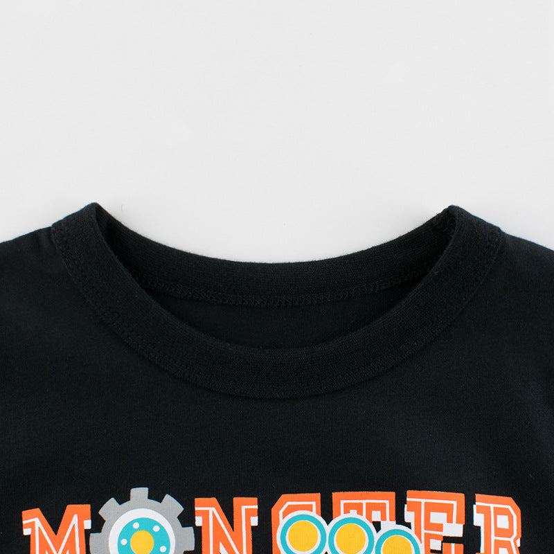 Boys Monster truck Short Sleeve Tee