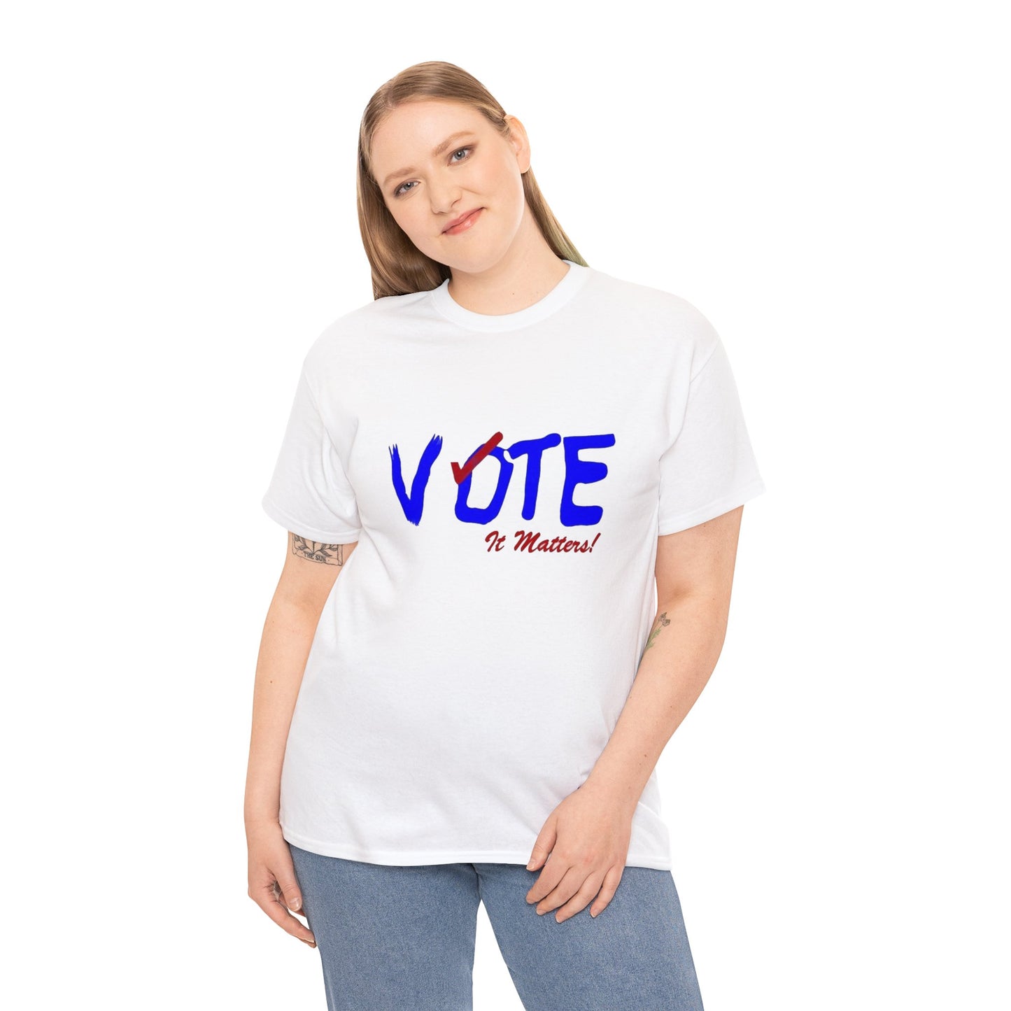 Vote 2024 Heavy Cotton Tee