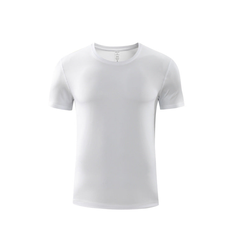 Quick Dry, Round Neck Short Sleeve Tee